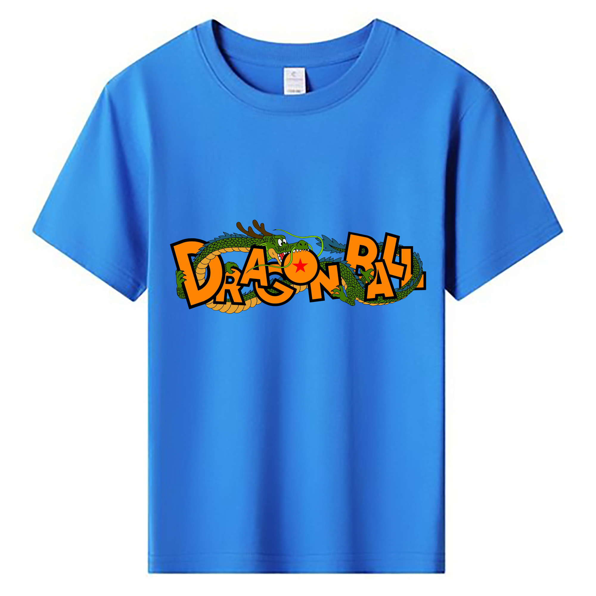 （画像用） ドラゴンボール DRAGON BALL 綿100％キッズTシャツ（フロントプリント）